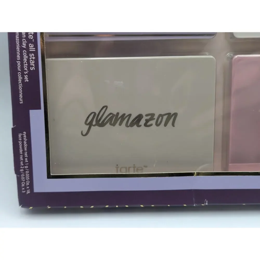 TARTE All Stars Amazonian Clay Collectors Eye & Face Palette Gift Set 4 Pc NEW
